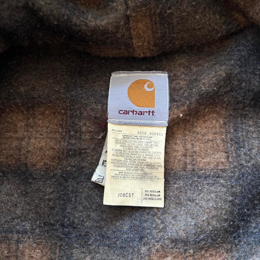 Carhartt Vintage Denim 90s J08DST Active Hoodie - 2XL