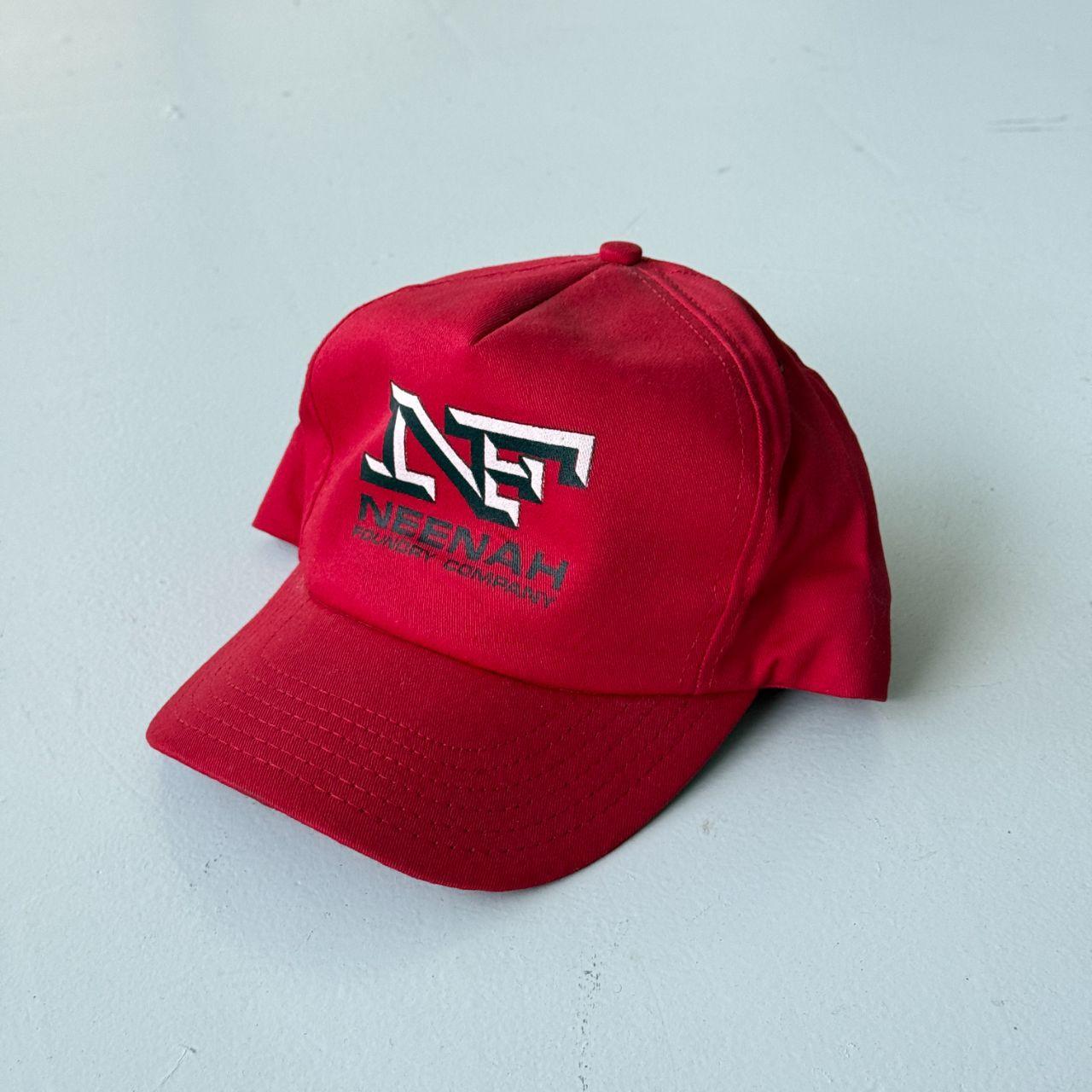 Red Neenah Foundry Vintage SnapBack Trucker Cap