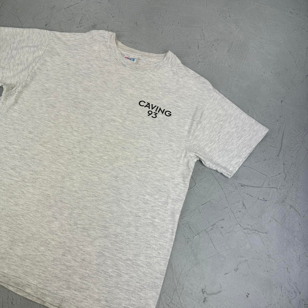 Caving / Climbing 90s vintage T-shirt - Large