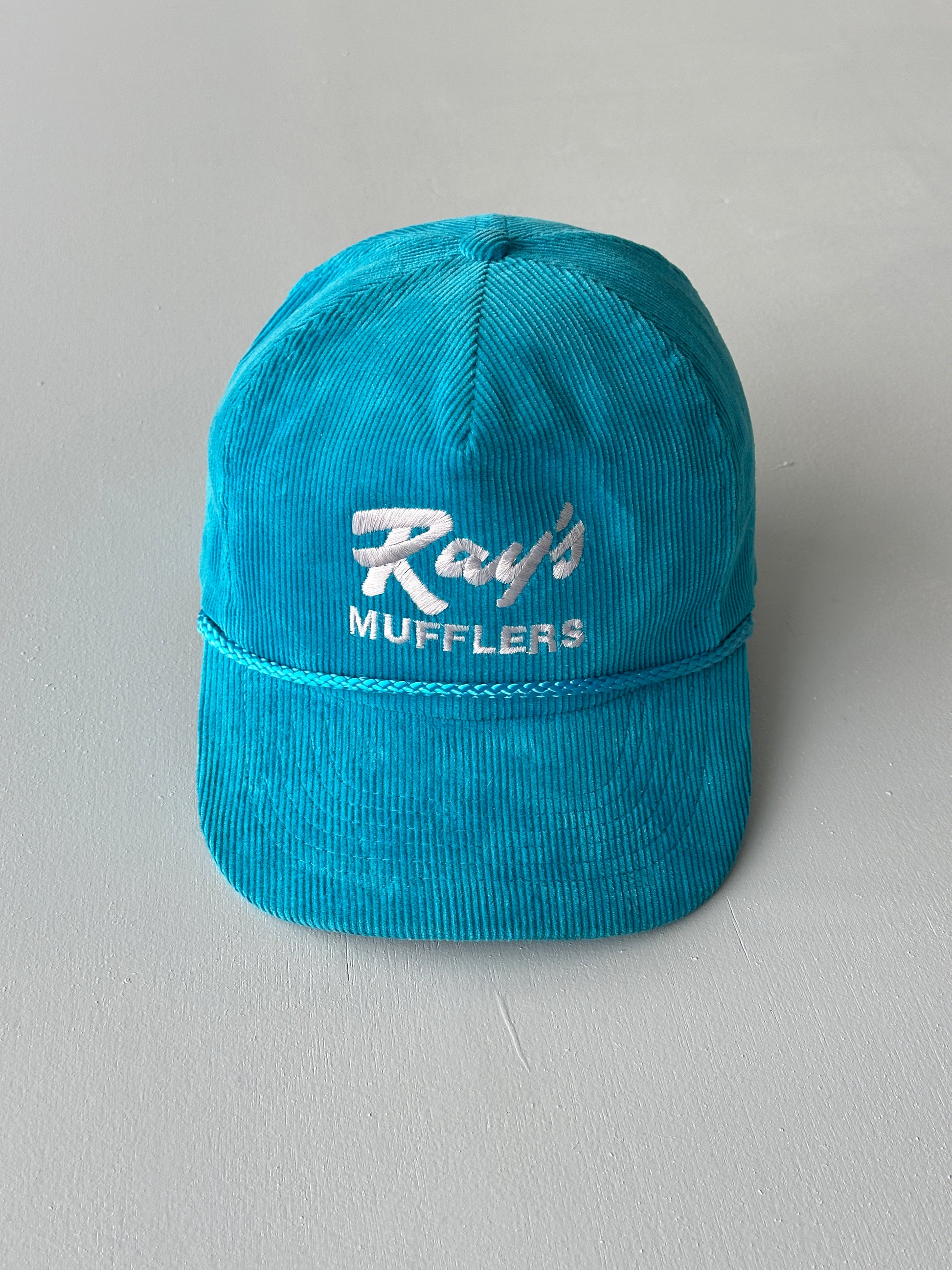 Teal Ray's Mufflers 90's Vintage SnapBack Trucker Cap