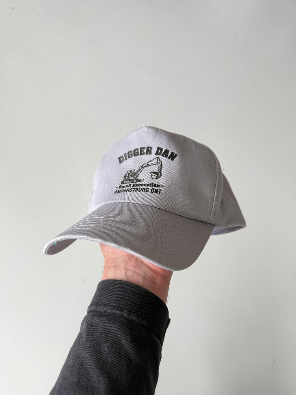 Grey Digger Dan Vintage Cotton SnapBack Trucker Cap