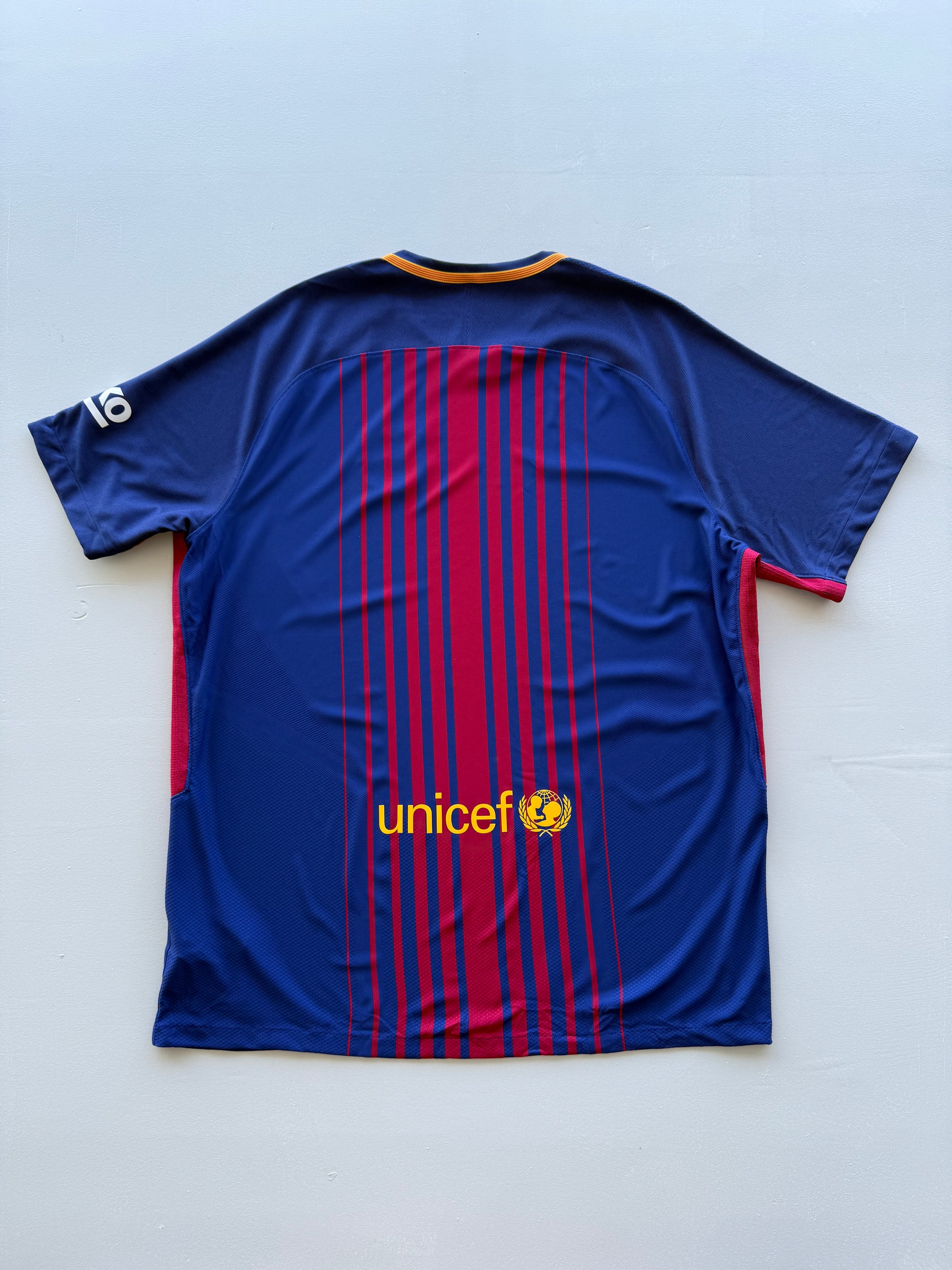 Nike FC Barcelona 2017 Home Vintage Football Shirt - XXL