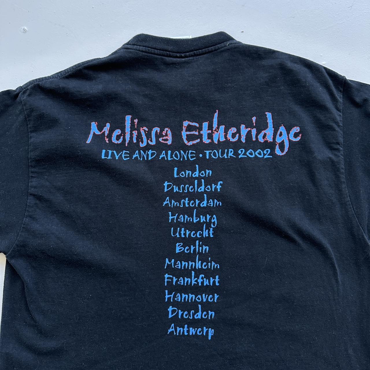 Melissa Etheridge Black 00s Vintage T-shirt - Large