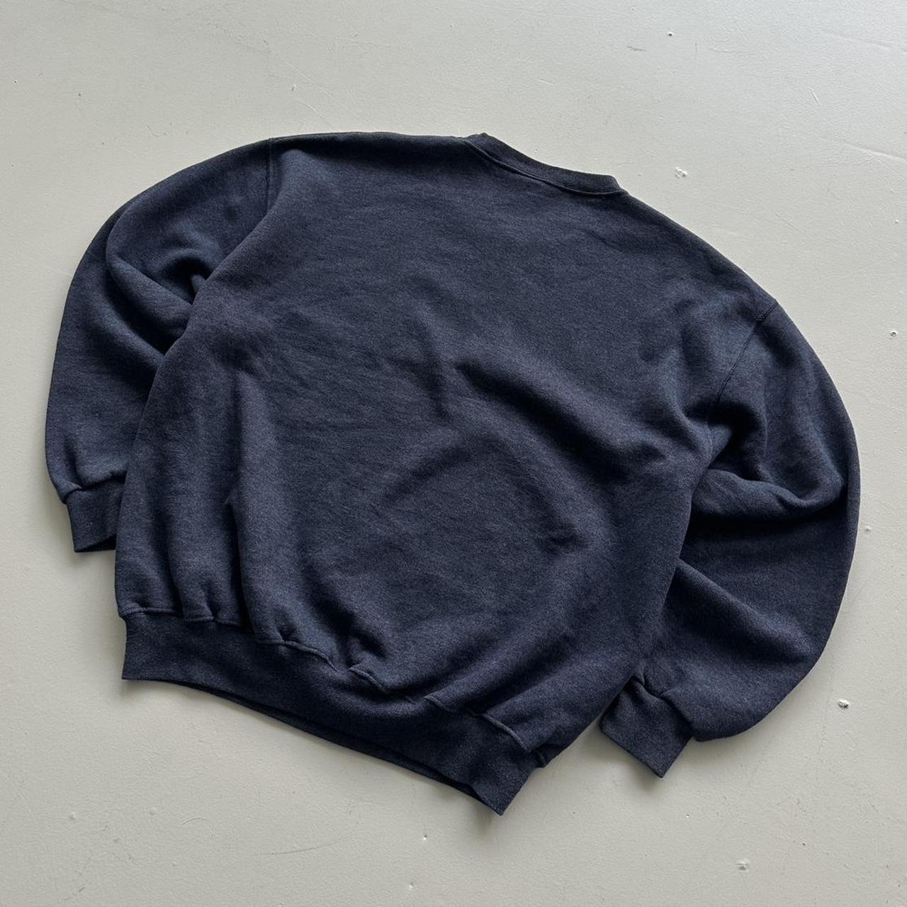 Navy Blue Russell Athletic Vintage Sweatshirt - Large