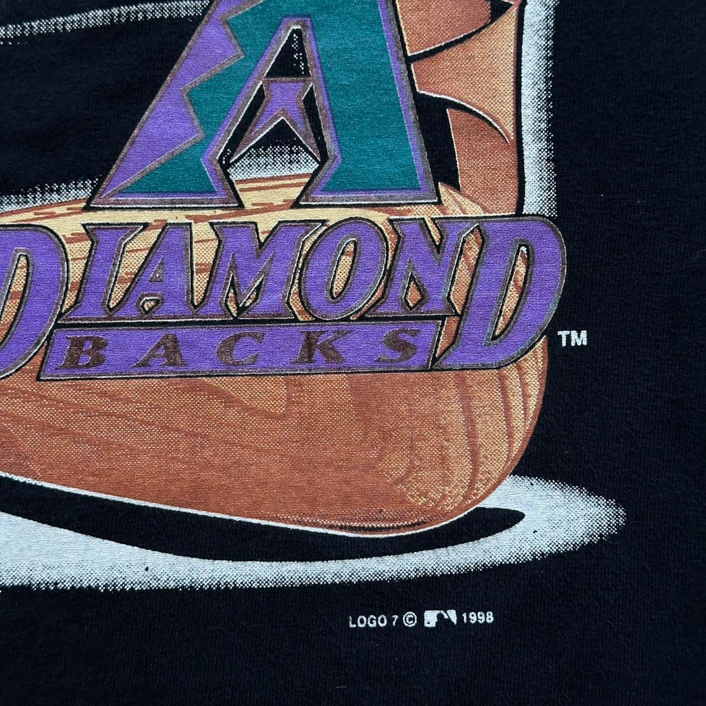 Black Arizona Diamondbacks 90s Vintage T-shirt - Medium