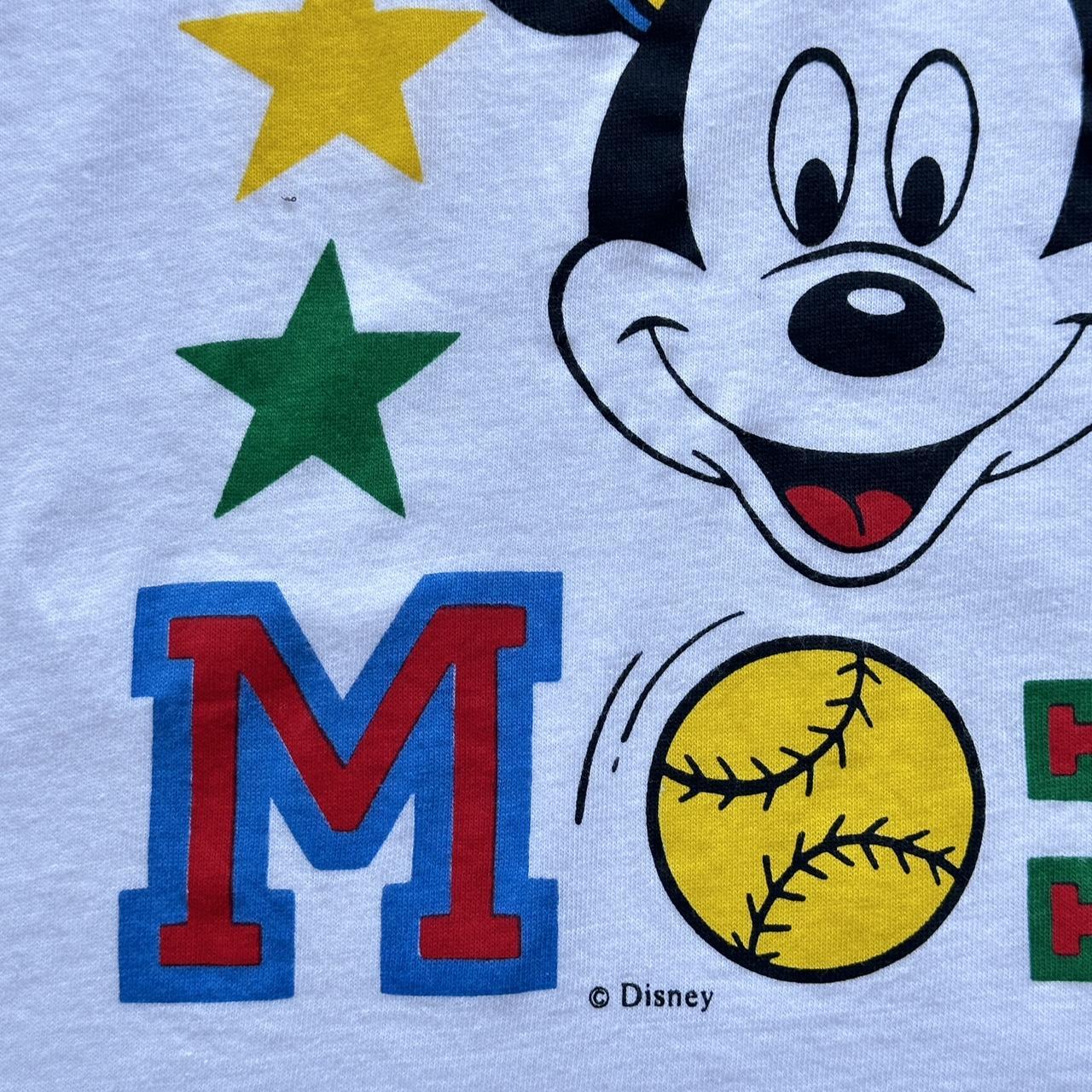 Mickey Mouse 90s Vintage Baby T-shirt - Size 8