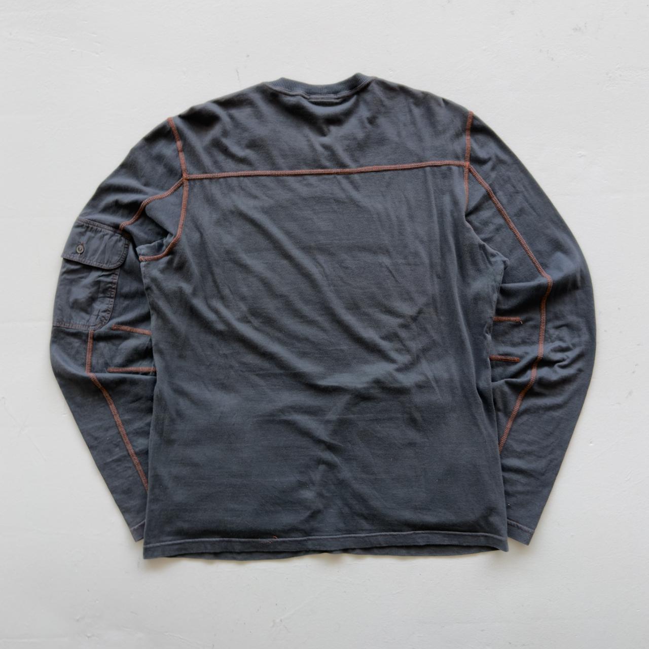 Grey Dolce & Gabbana Rare 00's D&G Graphic Long Sleeve - XL