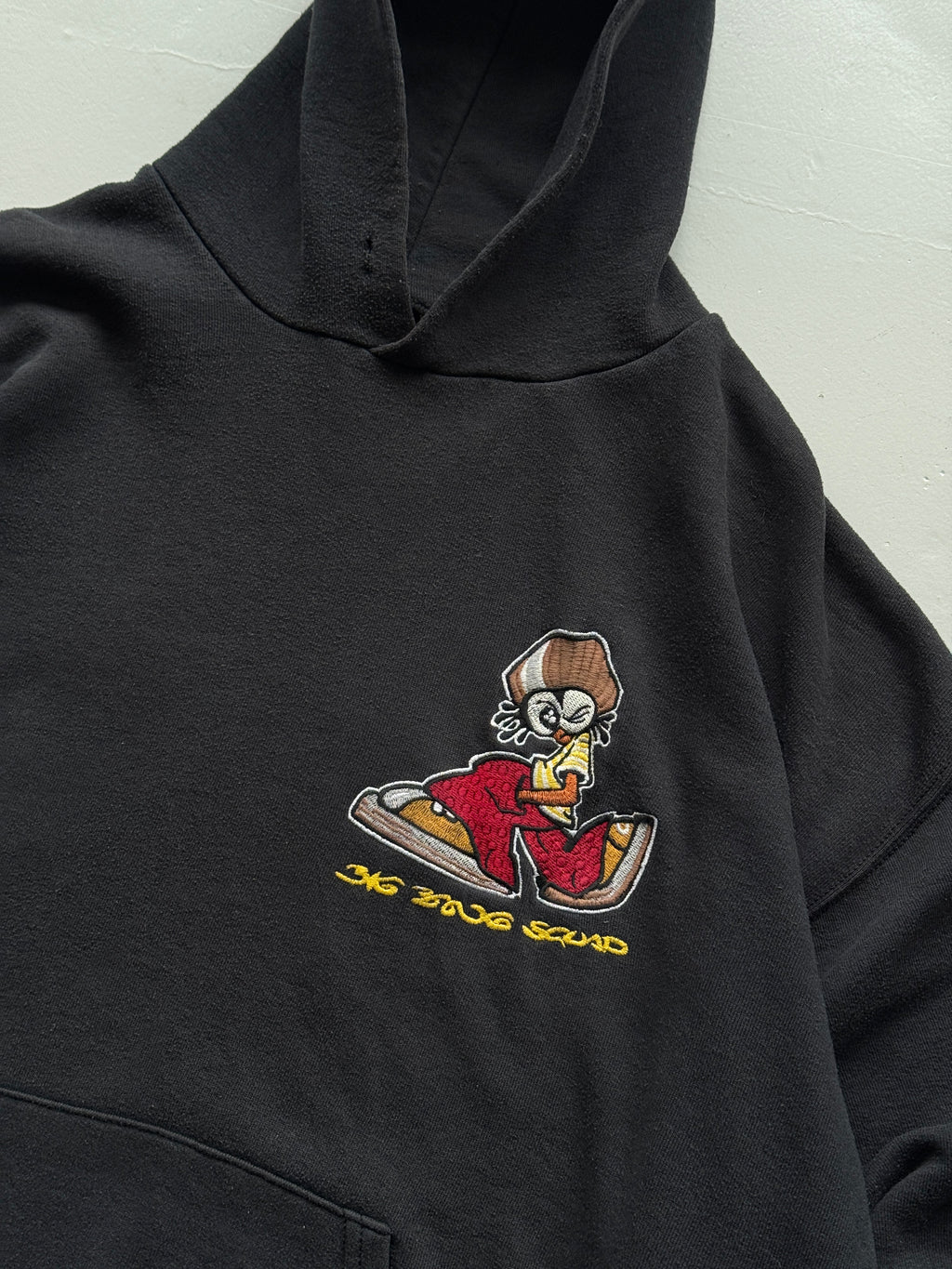 Black Big Bang Squad Vintage Streetwear Hip-Hop Hoodie 90's- XL