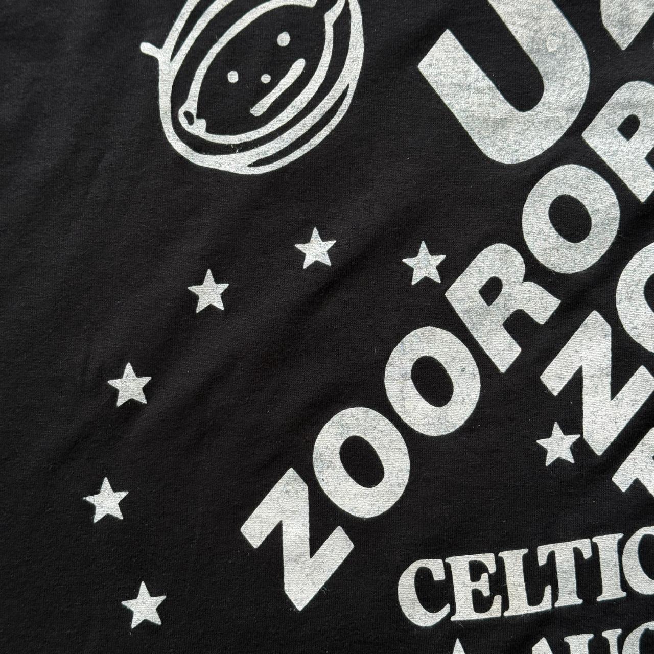 Black 1993 Rare U2 Zooropa Vintage 90's Band T-shirt - Large