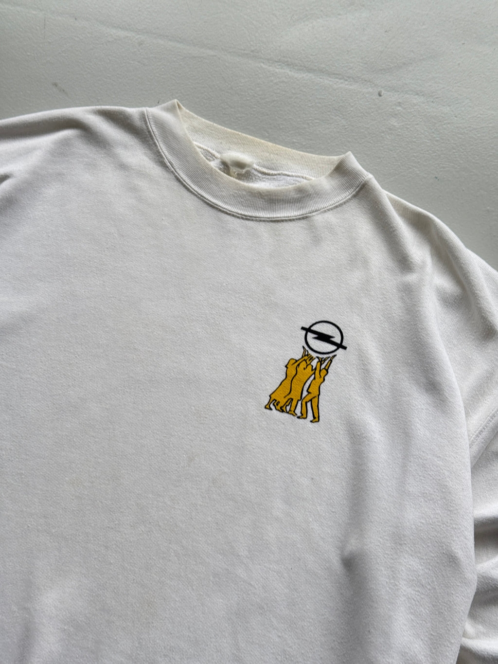 Opel Logo 90's Vintage Sweatshirt - Medium