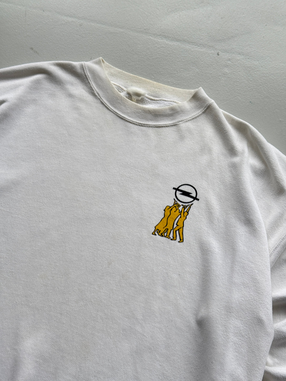 Opel Logo 90's Vintage Sweatshirt - Medium