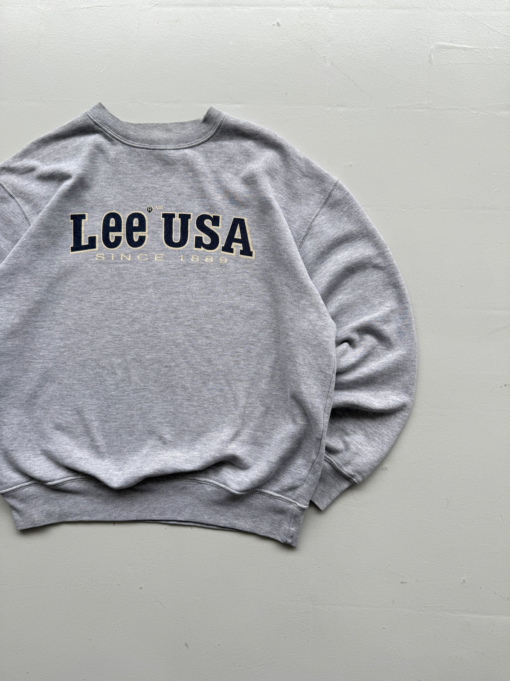 Grey Lee USA 90's Vintage Union Made Graphic Sweatshirt Jumper - Medium