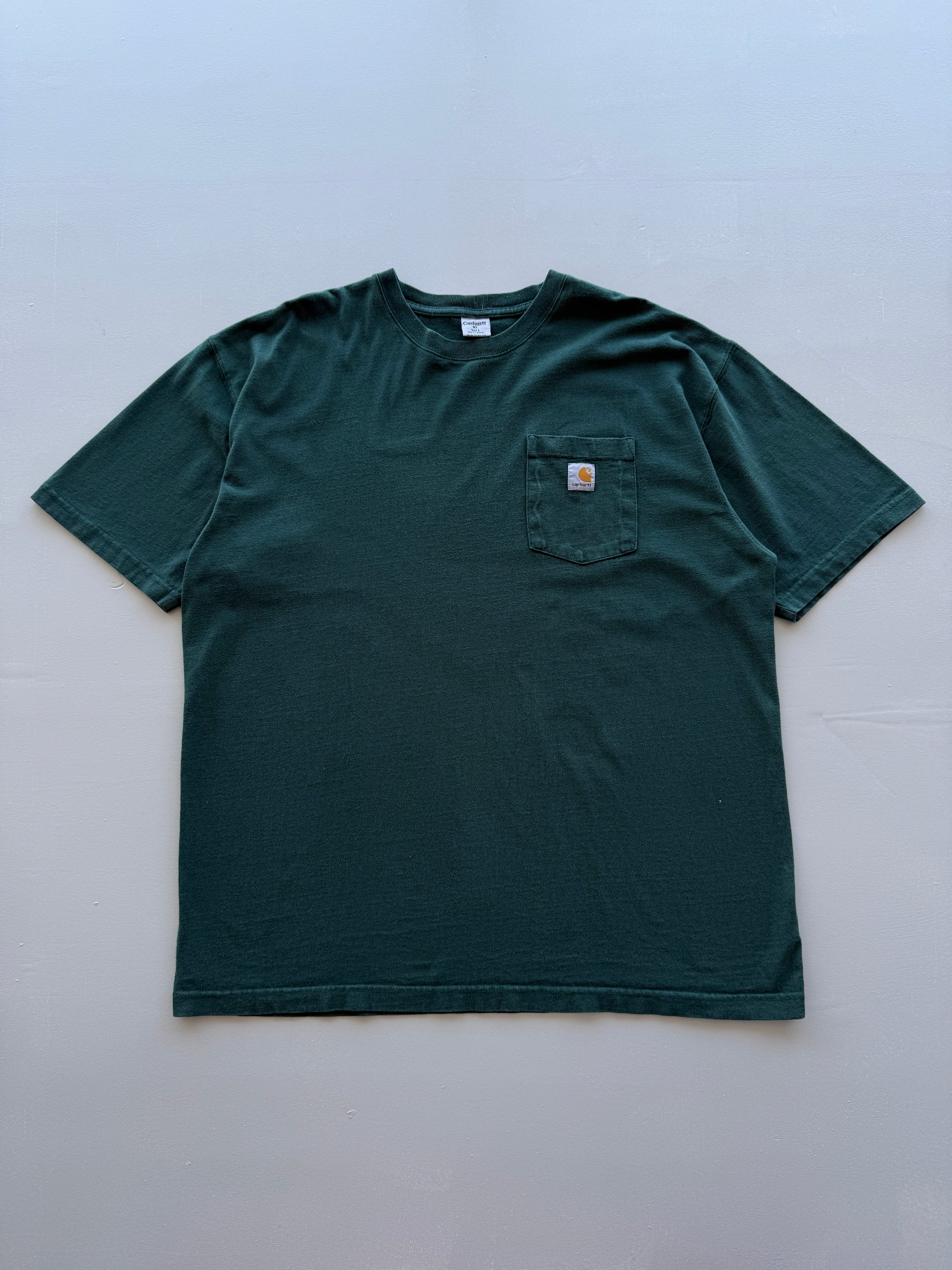 Green Carhartt Made in Mexico Vintage Pocket T-Shirt - XXL