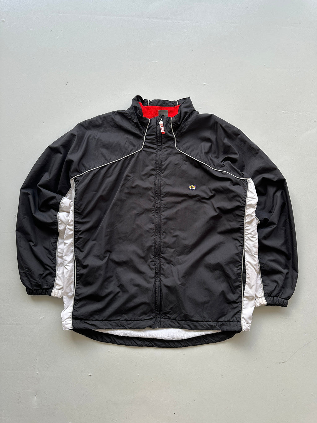 Black Nike Air TN Y2K Vintage Track Jacket - 2XL