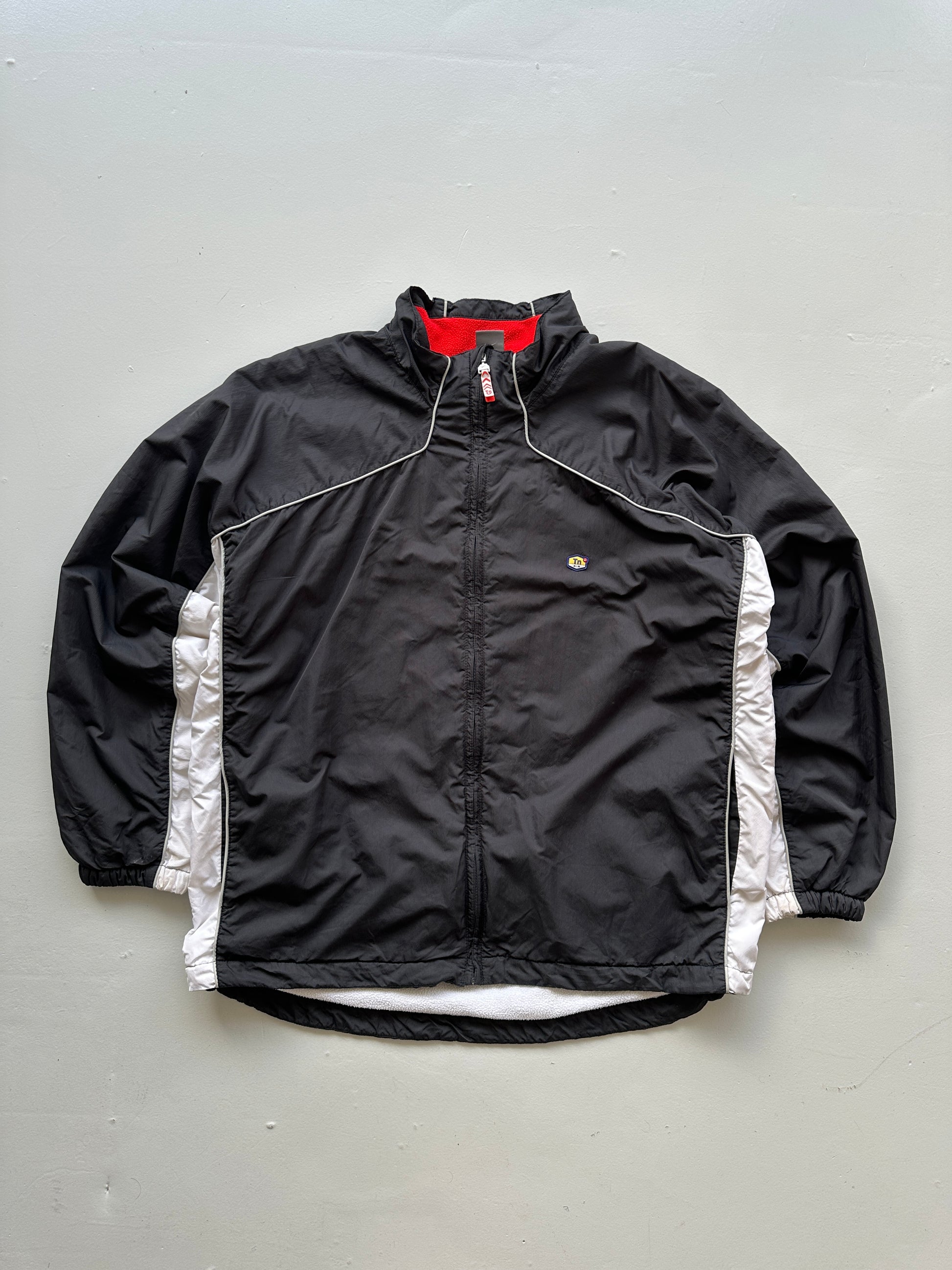 Black Nike Air TN Y2K Vintage Track Jacket - 2XL
