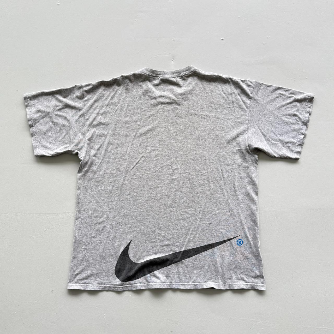 Grey Nike Vintage 90s T-shirt - 2XL