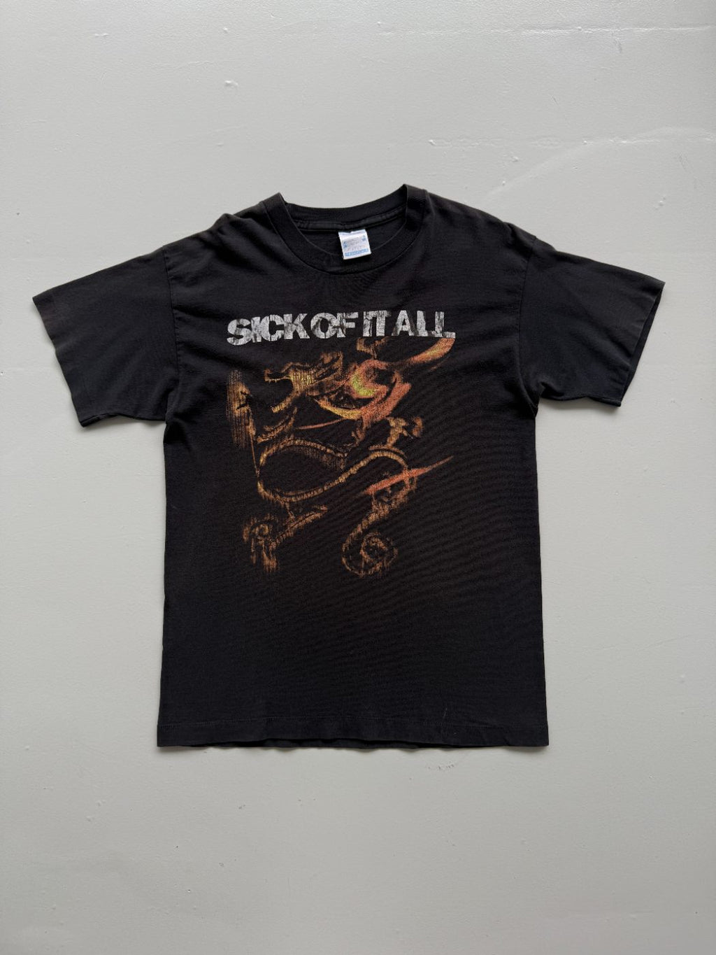 Sick of It All Scratch the Surface 90s Vintage Single Stitch Band T-Shirt - Larg