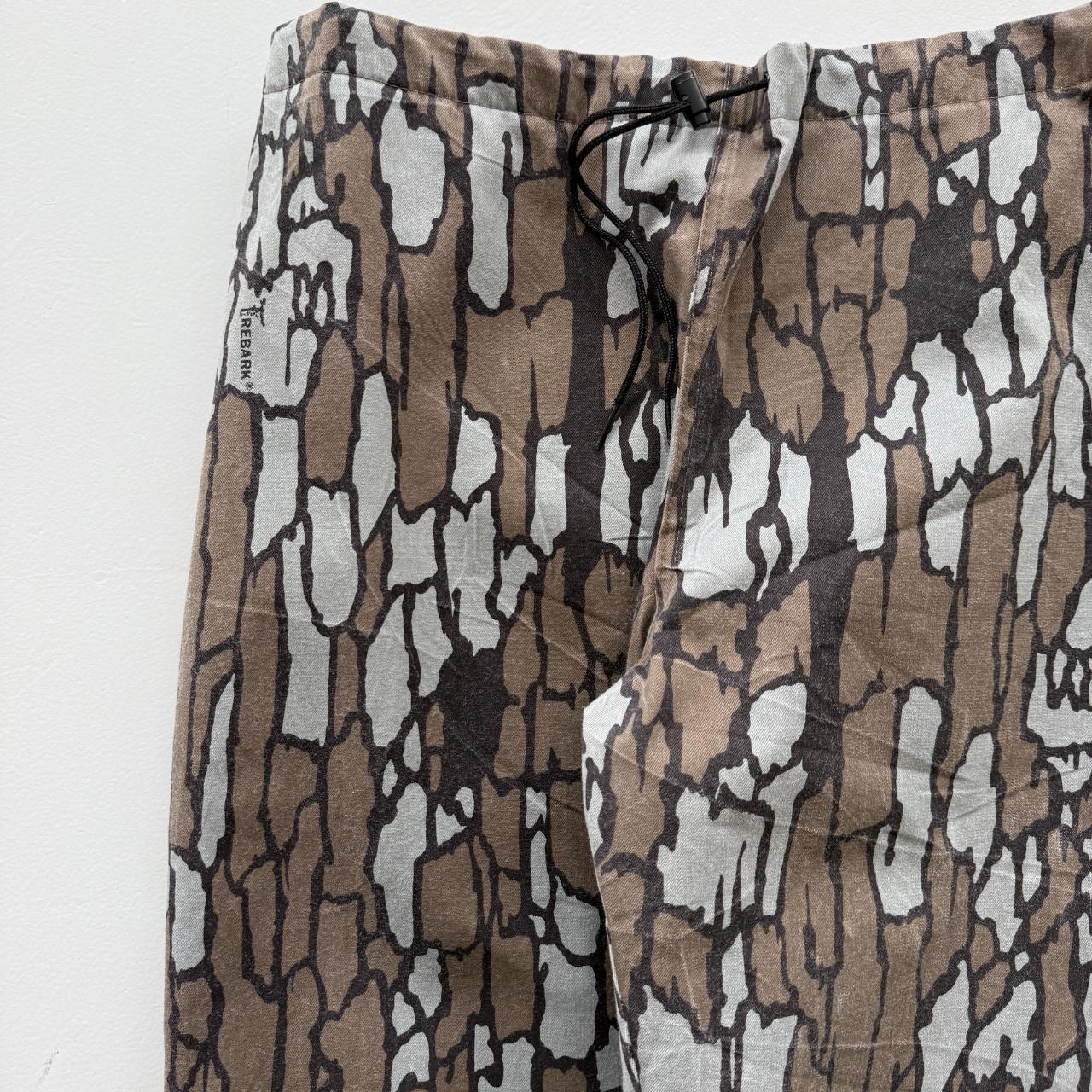 Tree Bark Gortex Camo 90s Cargo Pants - 36" x 30"