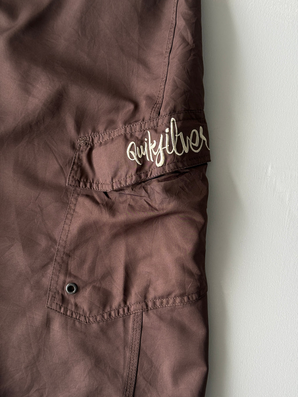 Quiksilver Baggy Y2K Vintage Swim Shorts - 38