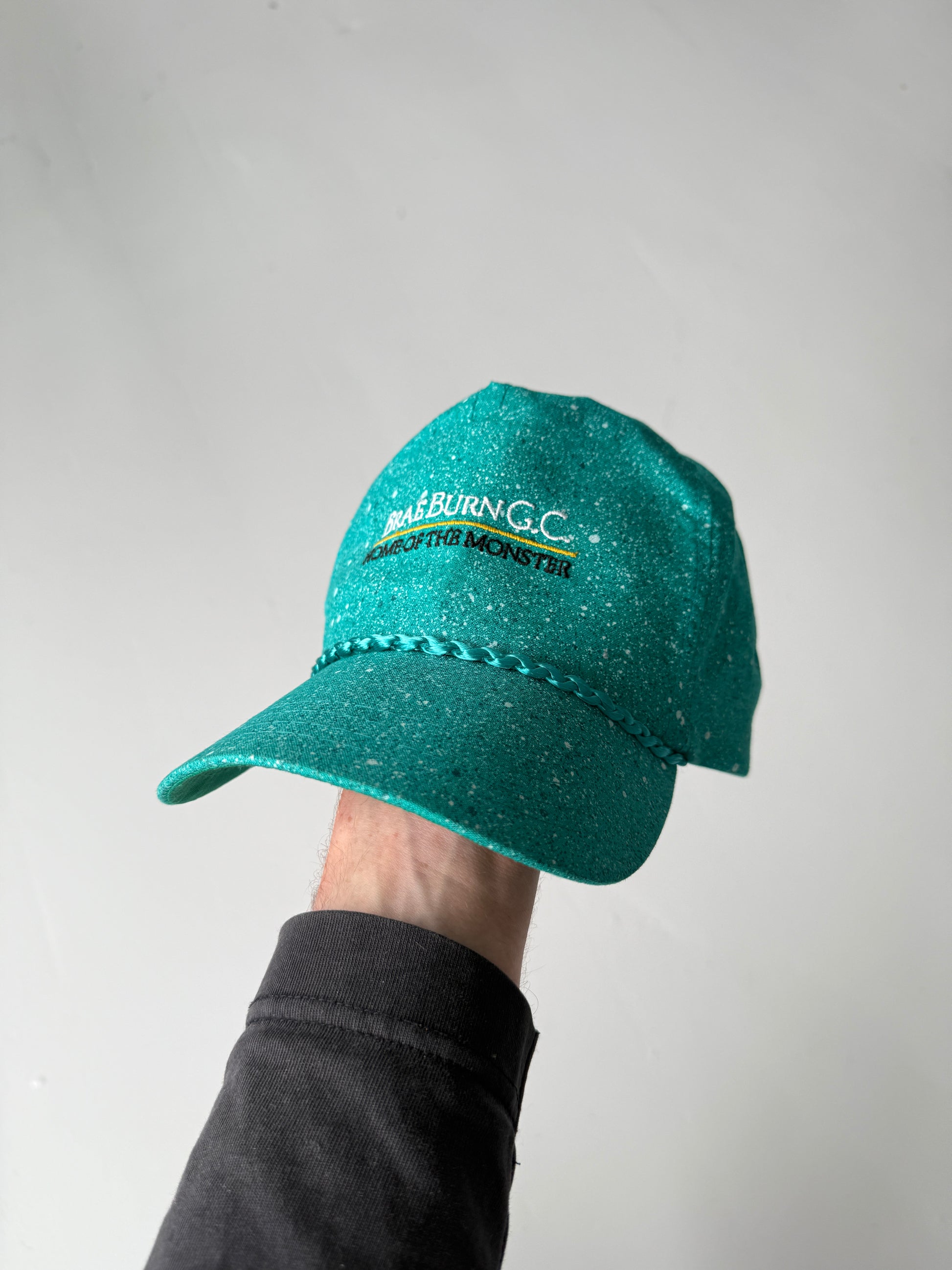 Blue Home of the Monster Vintage Cotton SnapBack Trucker Cap
