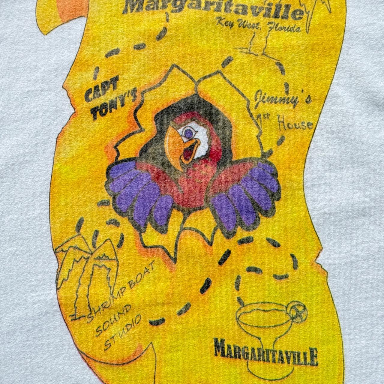 White Margaritaville Vintage 90s T-shirt - XL
