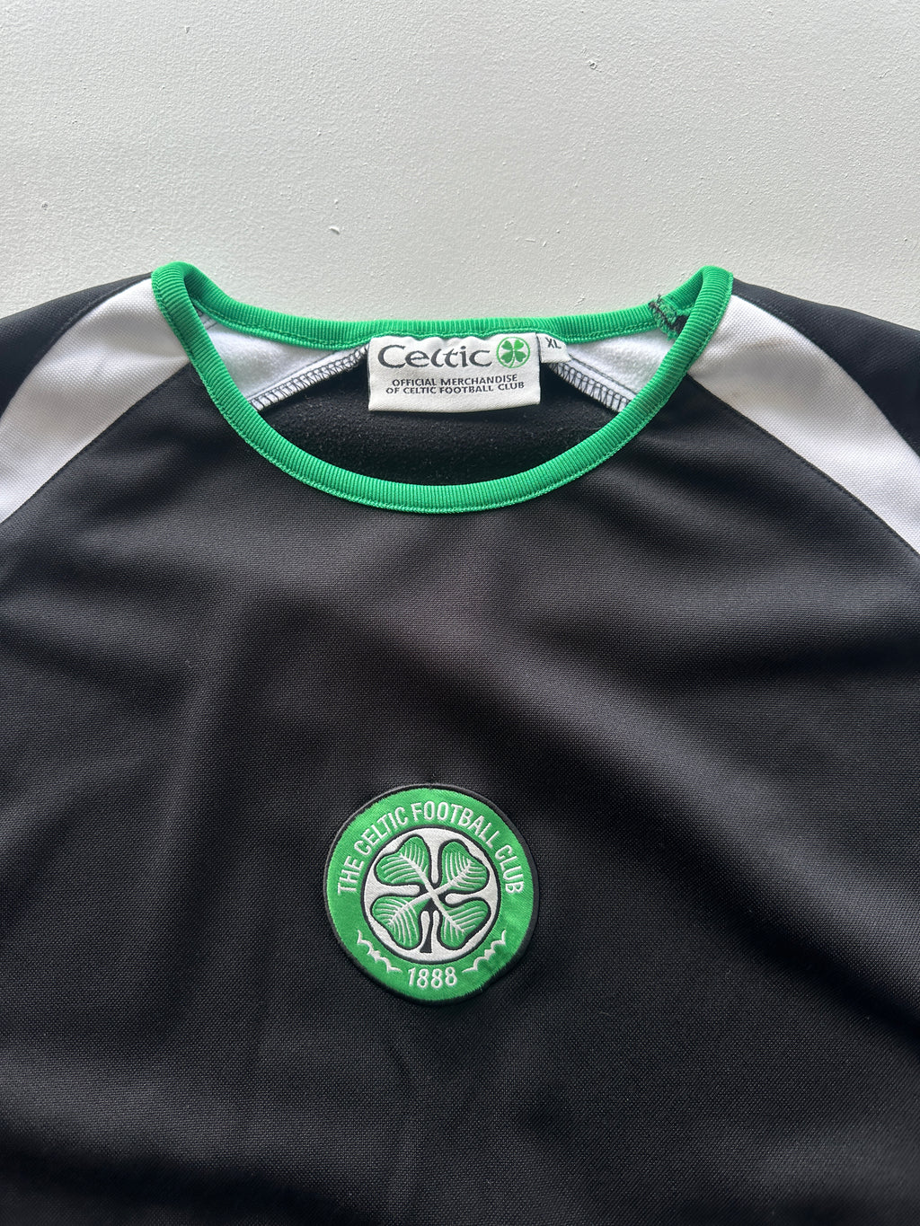 Celtic FC Official Merchandise Vintage Long Sleeve Football Shirt - XL