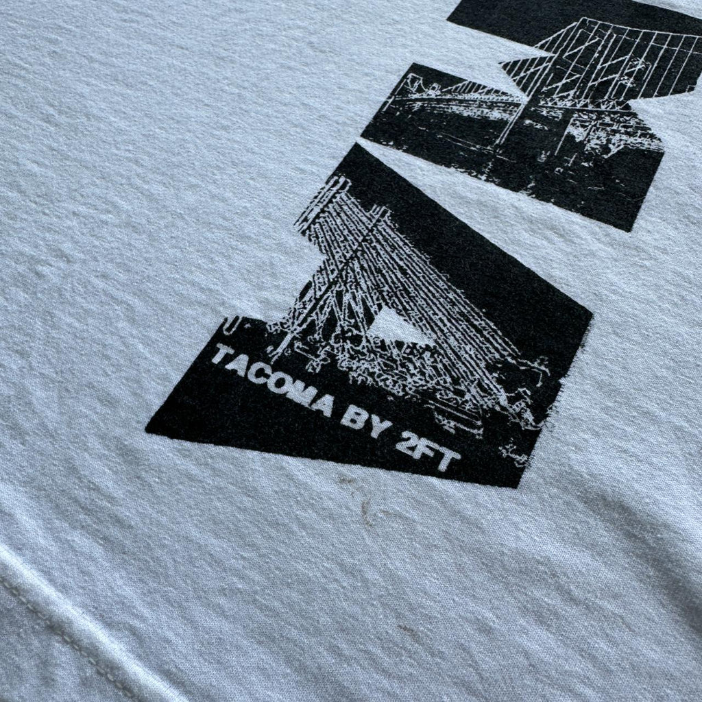 White Tacoma 90s Vintage T-shirt - XL