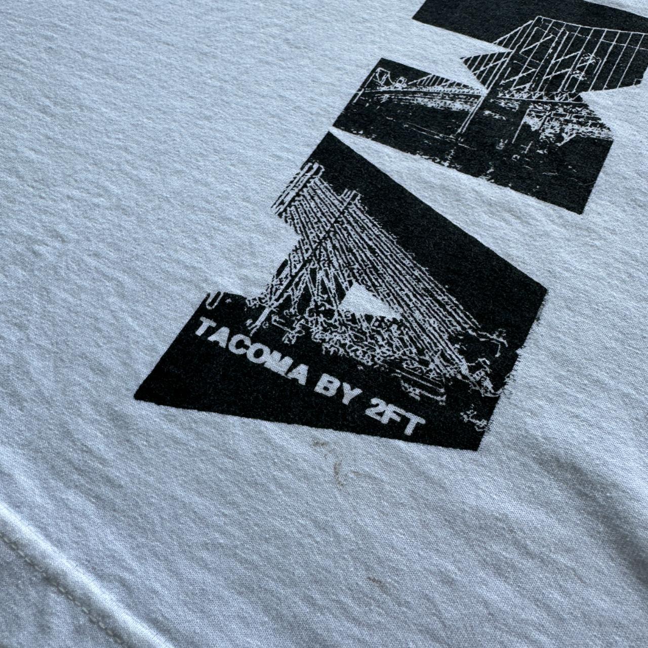 White Tacoma 90s Vintage T-shirt - XL