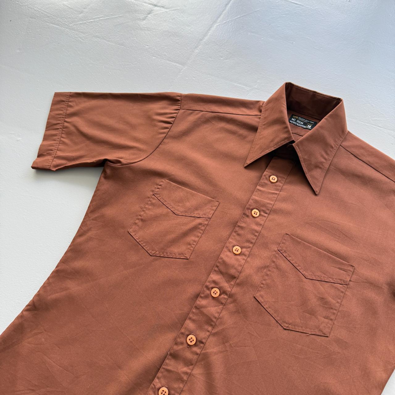 Brown Hepworth Vintage 70's Shirt - Medium