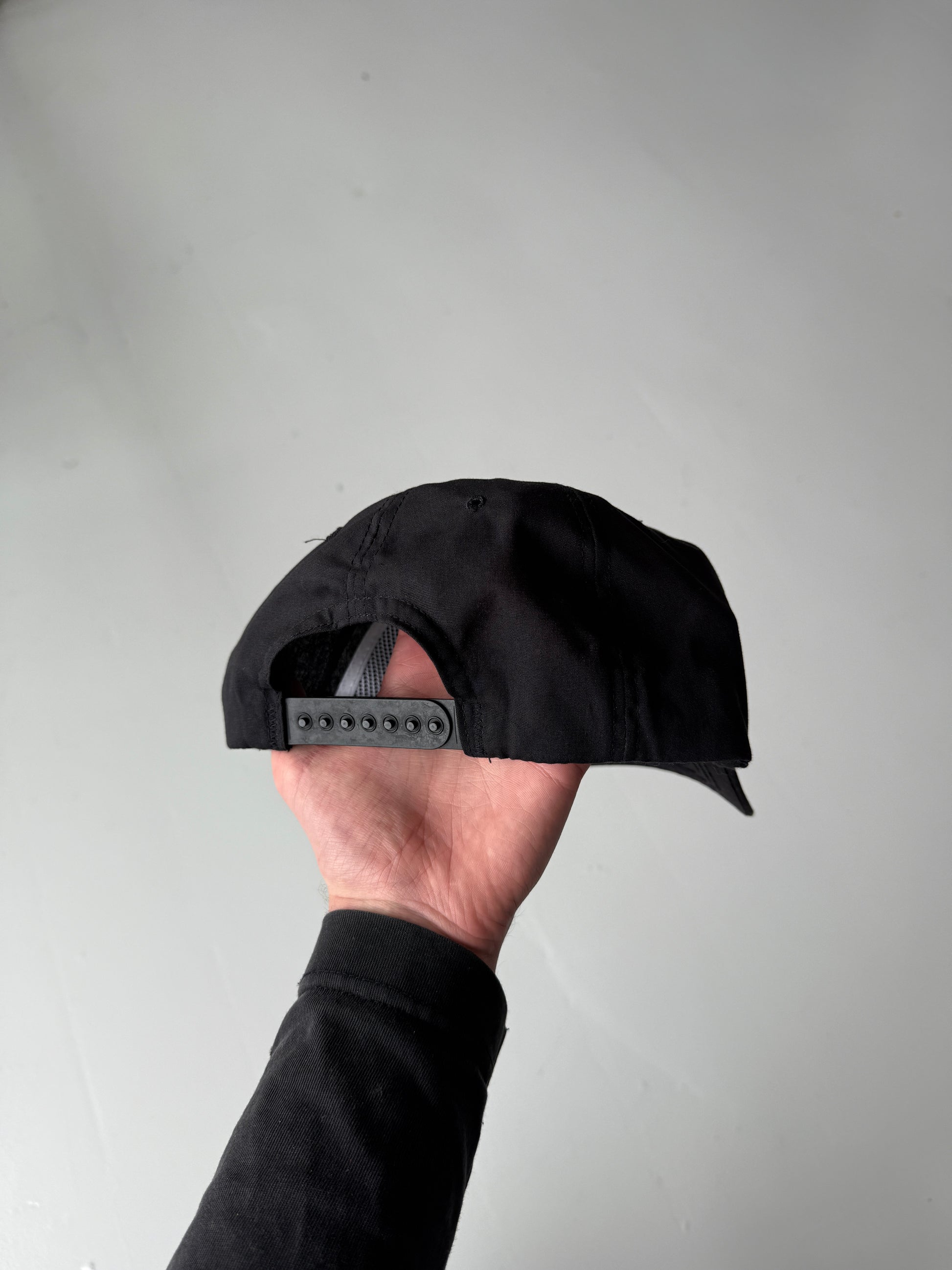 Black Philips Lighting Vintage Nylon SnapBack Trucker Cap