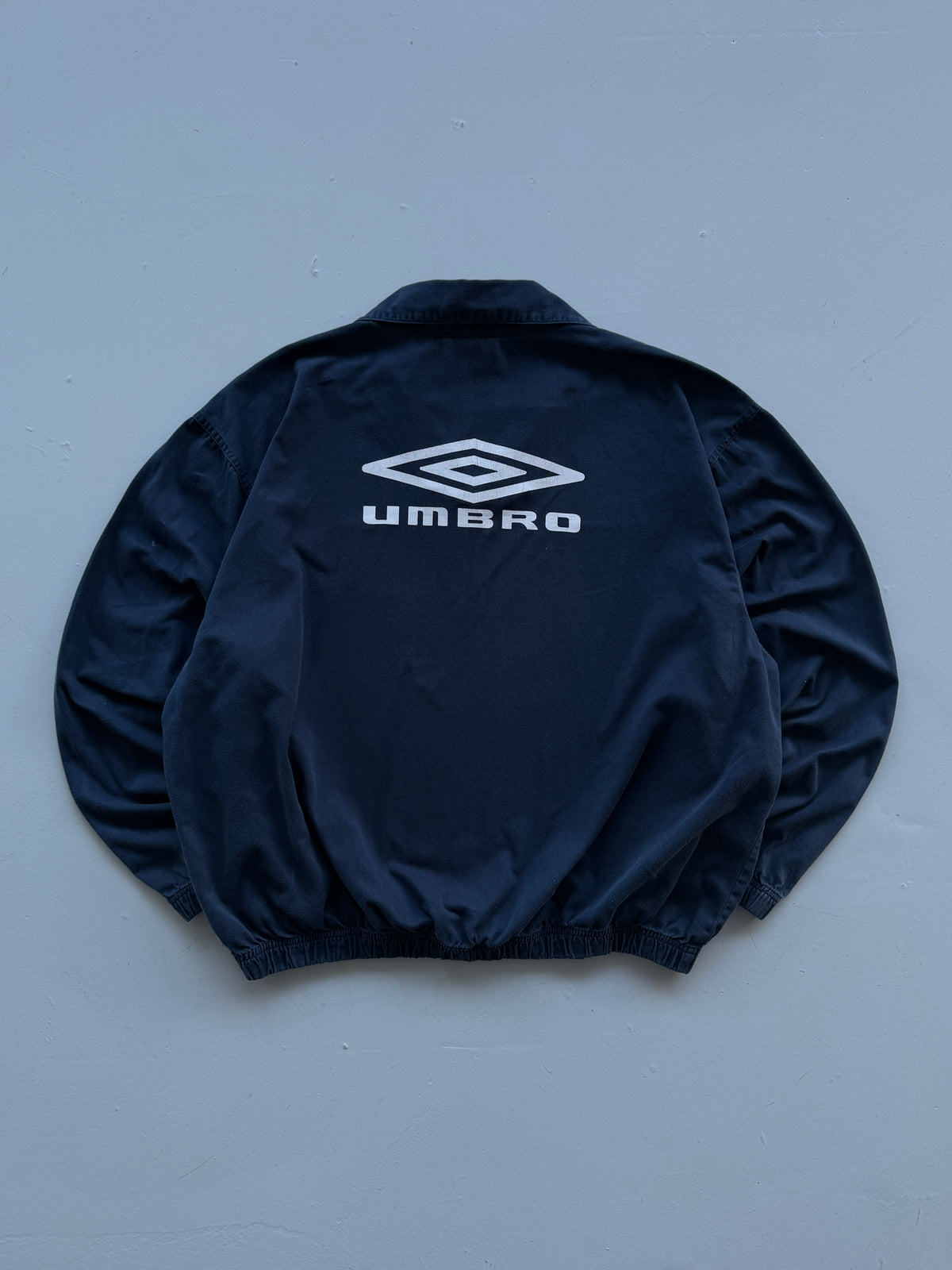 Umbro Navy Cotton 90's Vintage Training Sweatshirt - XL