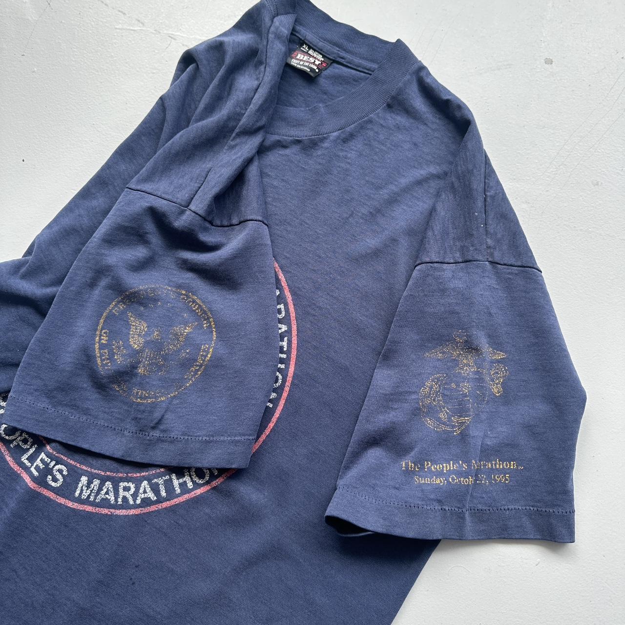 Navy Marine Corps 80s/90s Americana Vintage T-shirt - XL