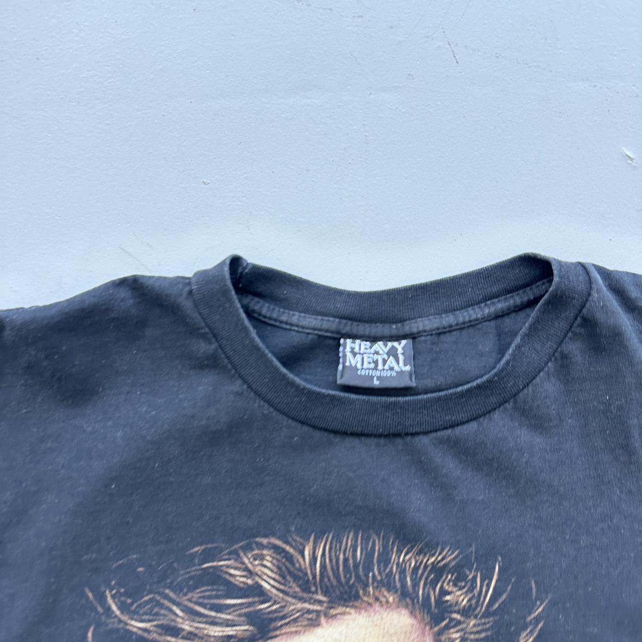 Bon Jovi Black 00s Vintage T-shirt - Large