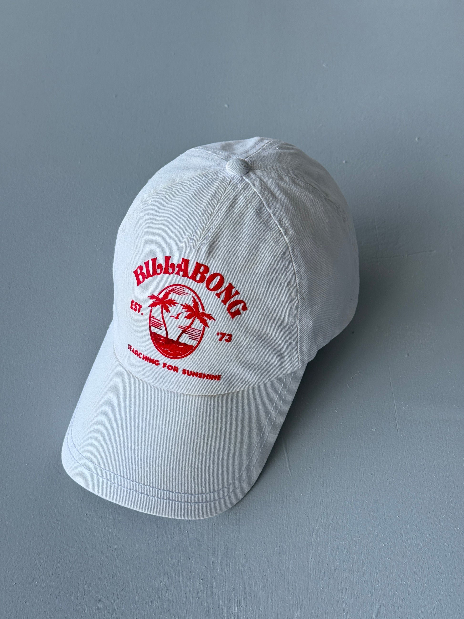 White Billabong Est. '73 Vintage Dad Cap