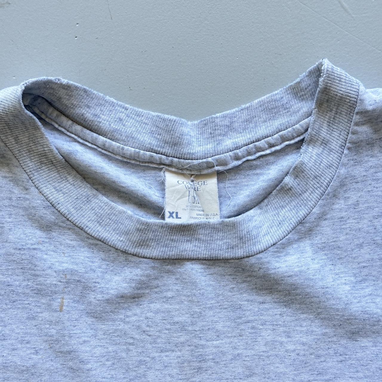 Grey Thrashed USA Flags Olympics 90s Vintage T-shirt - XL