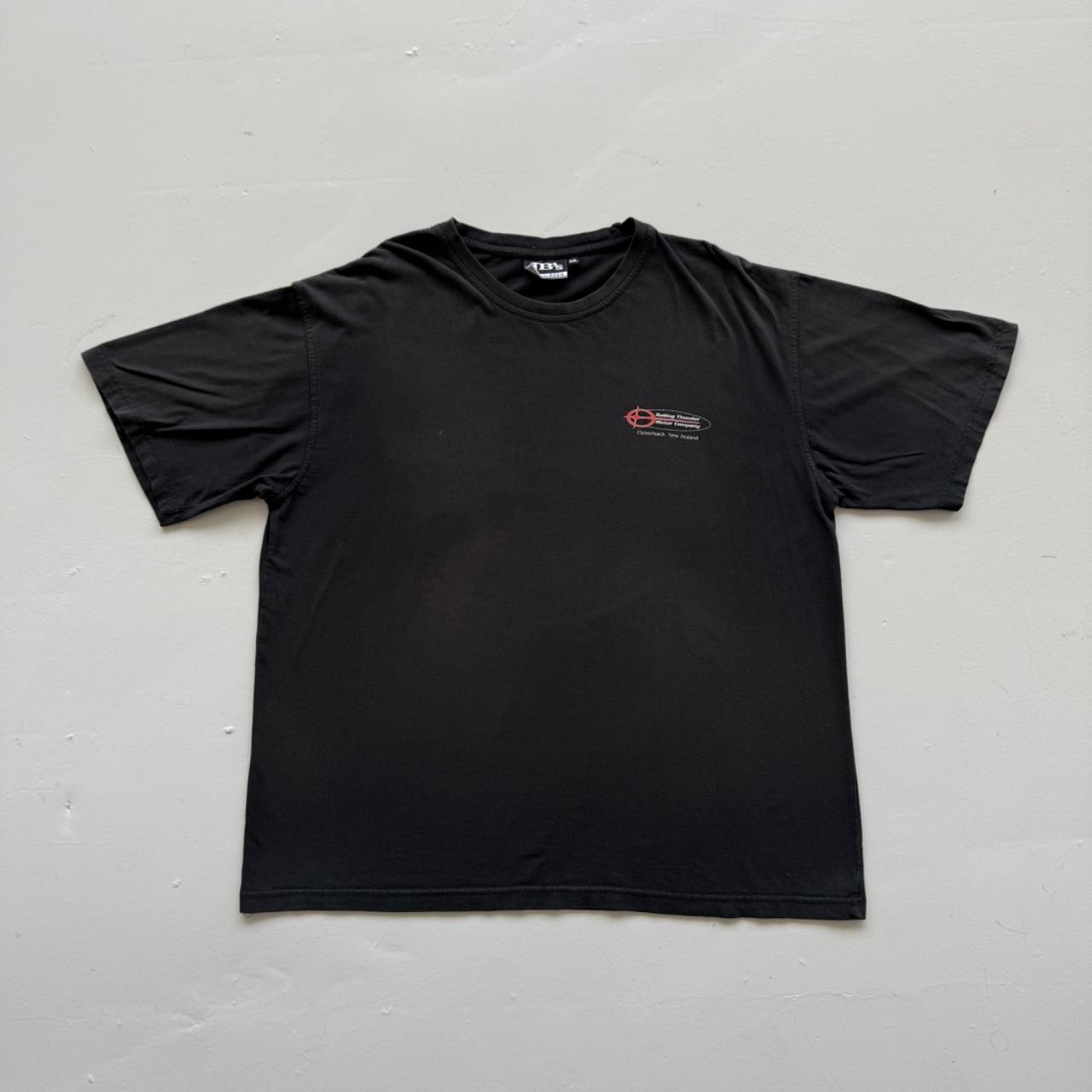 Black JB Automotive 00s Vintage Graphic T-Shirt - XL