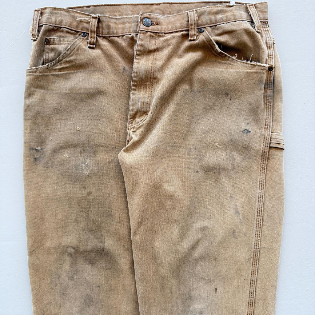 Hamilton Brown Dickies Thrashed Vintage Carpenter Pants - 34" x 32"