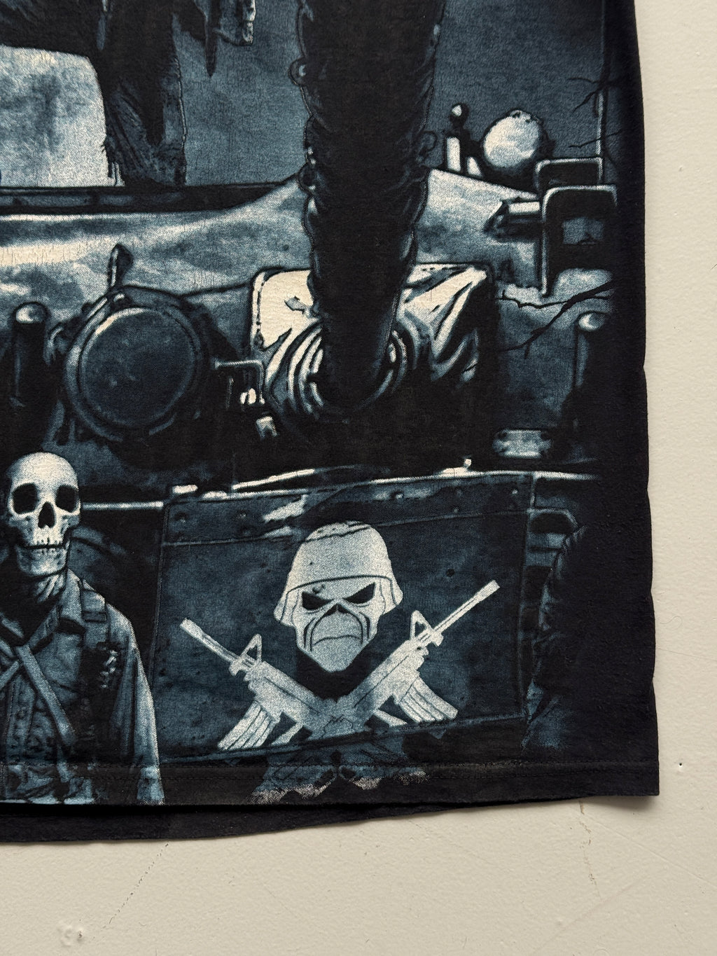 Black Iron Maiden A Matter of Life & Death 2000's Vintage Graphic T-Shirt - XL