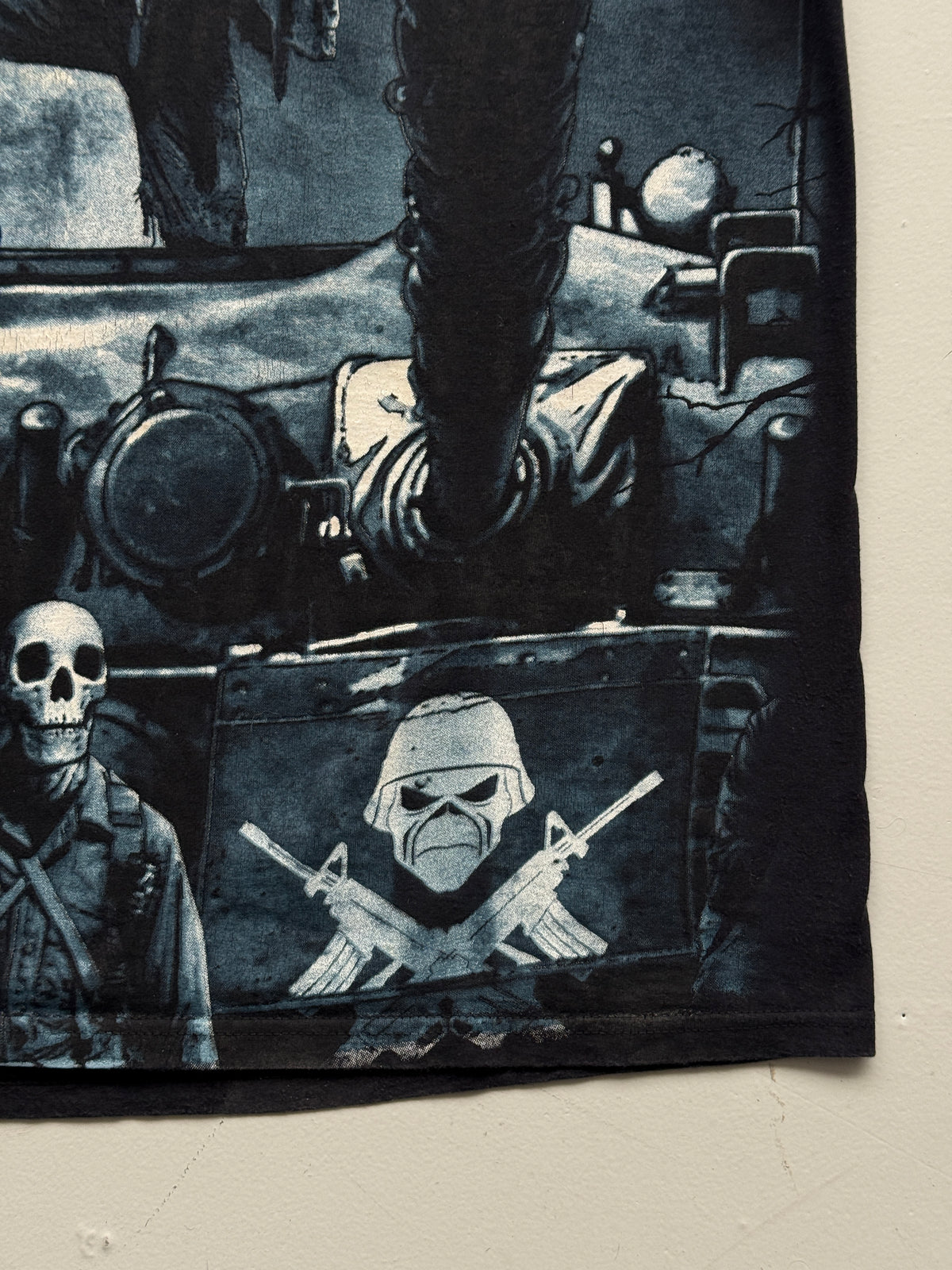 Black Iron Maiden A Matter of Life & Death 2000's Vintage Graphic T-Shirt - XL