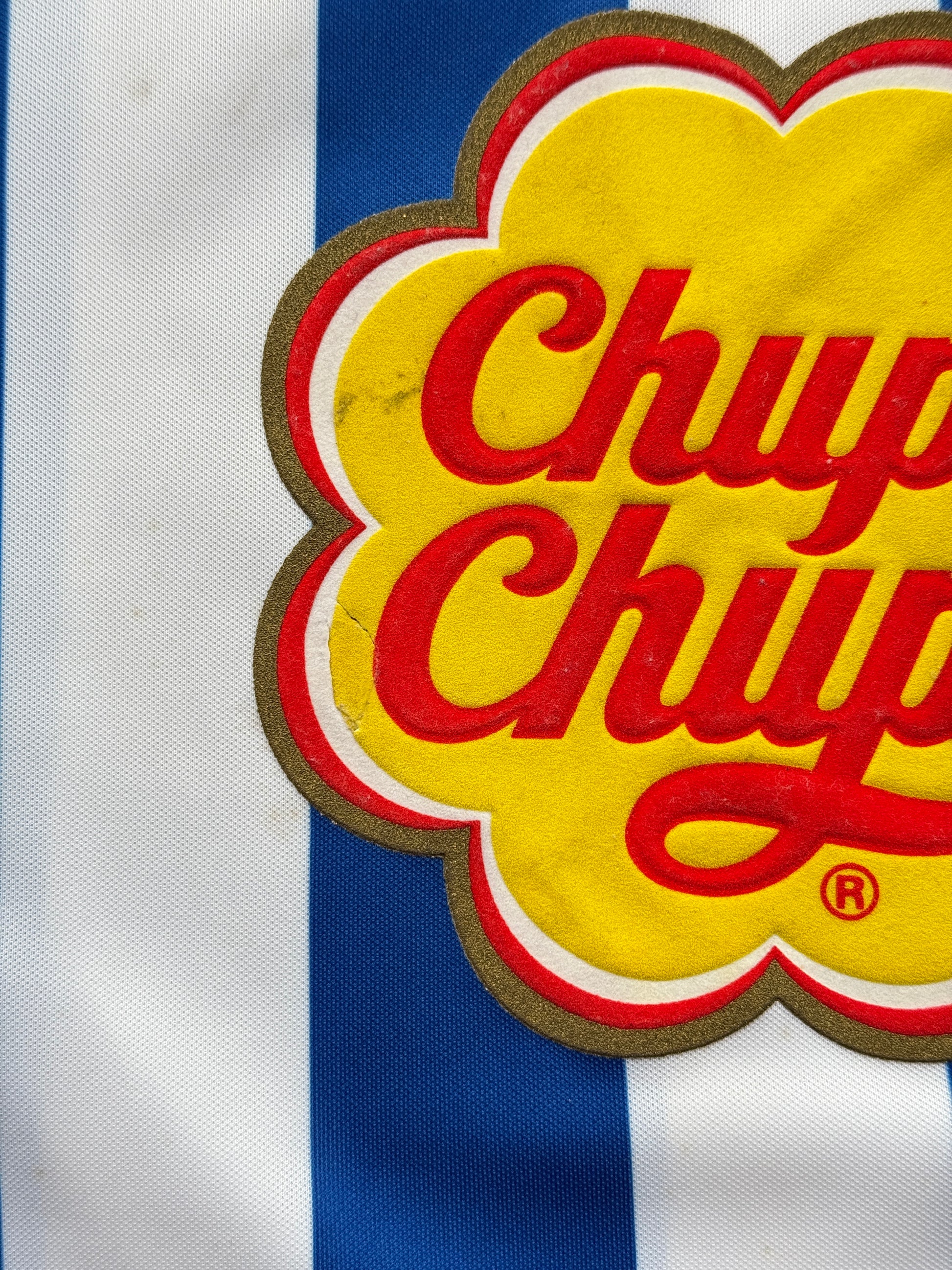 Diadora Sheffield Wednesday Chupa Chups 00's Vintage Football Shirt #18 - Large