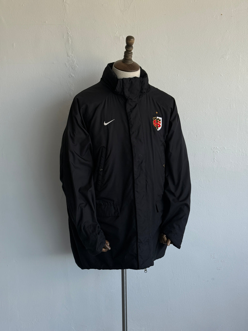 Nike Stade Toulousain Peugeot 00's Vintage Rugby Jacket - Large