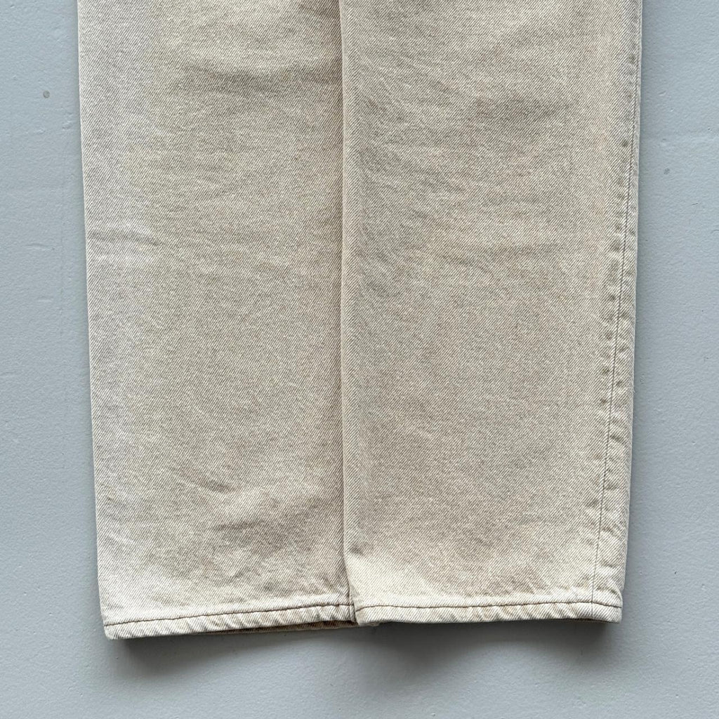 Cream Levi's 501 Denim 90's Vintage Jeans - 30” x 29”