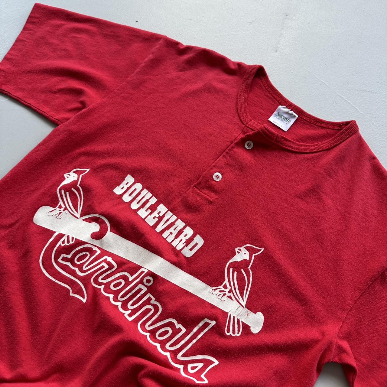 Red Boulevard Cardinals 80s Vintage T-shirt - Medium