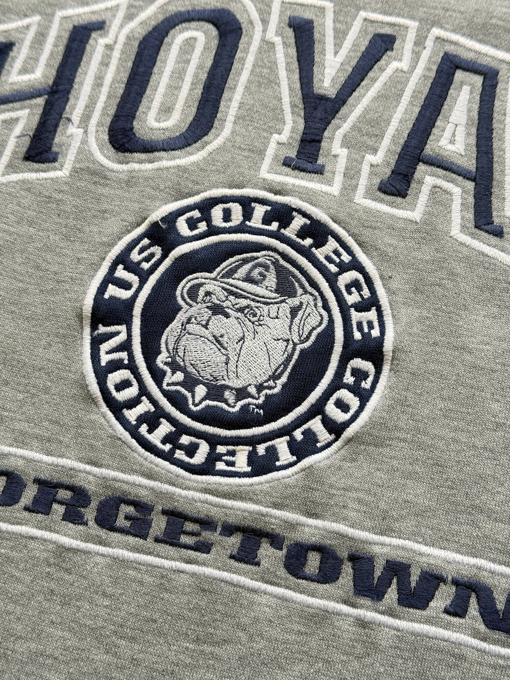Nutmeg Mills Georgetown Hoyas 90's Vintage College Sweatshirt - Medium