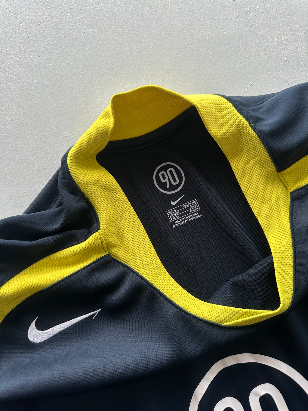 Nike Total 90 Blank Y2K Vintage Football Shirt - XL