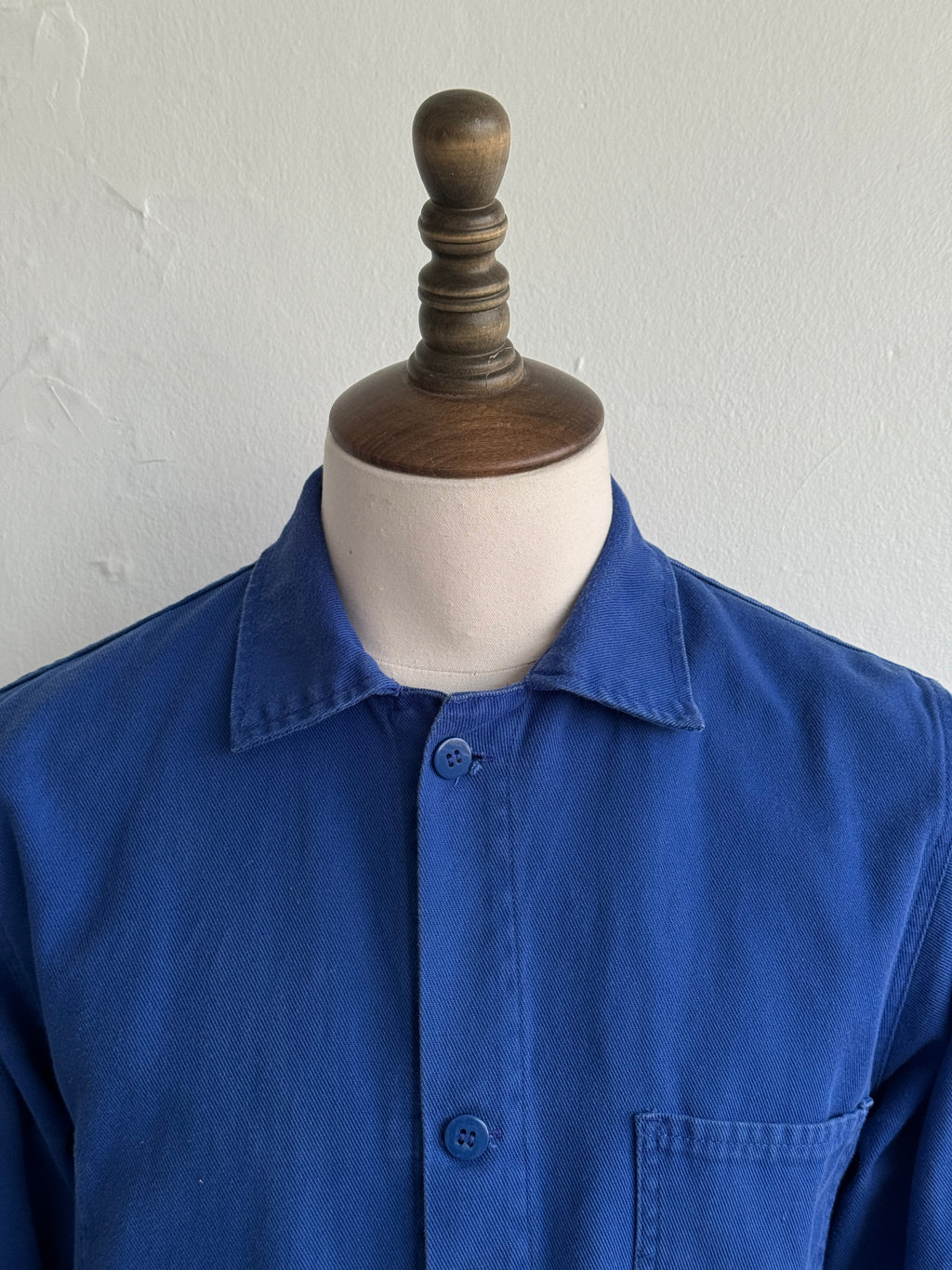 Blue P.B.V. 2000's Vintage Workwear Chore Jacket CH377 - Small
