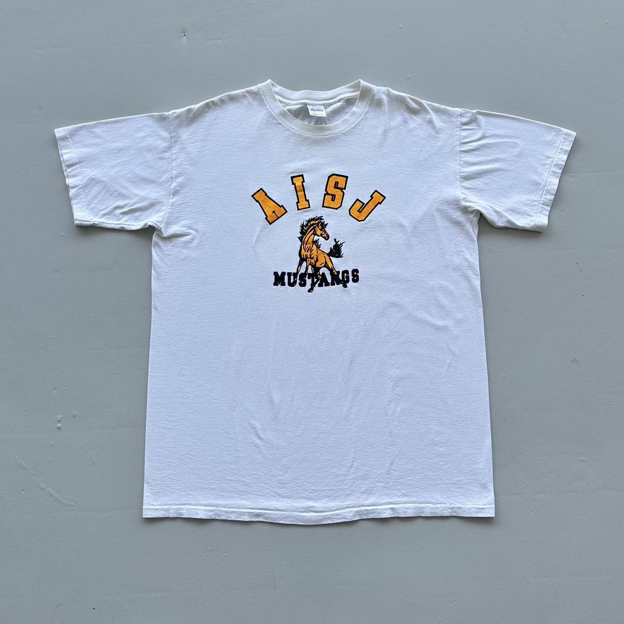 White Mustangs Vintage 90s Tour T-shirt - 2XL