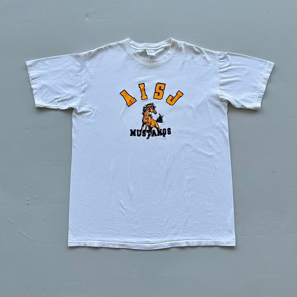 White Mustangs Vintage 90s Tour T-shirt - 2XL