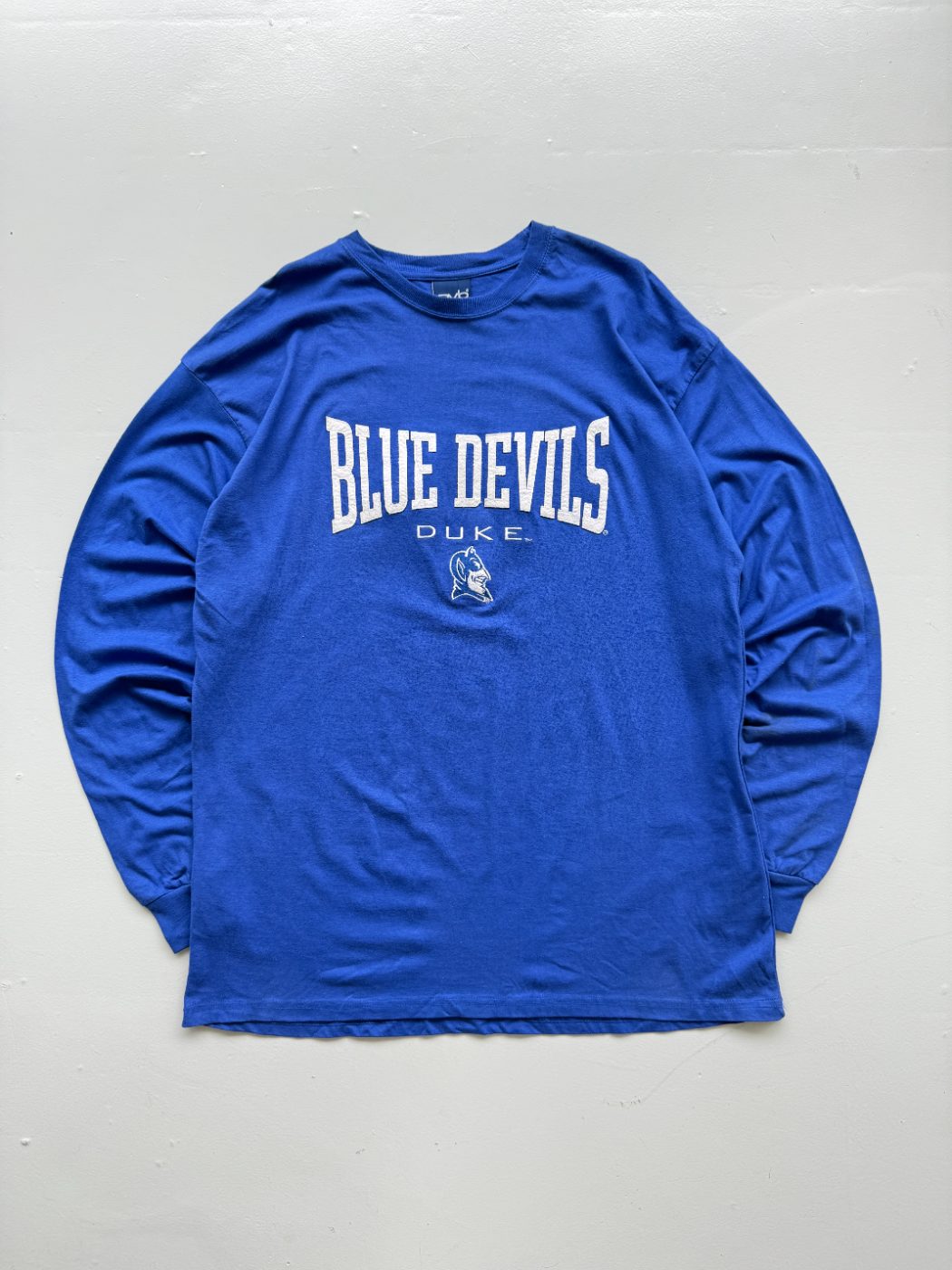OVB Old Varsity Brand Duke Blue Devils Vintage Long Sleeve College T-Shirt - 2XL