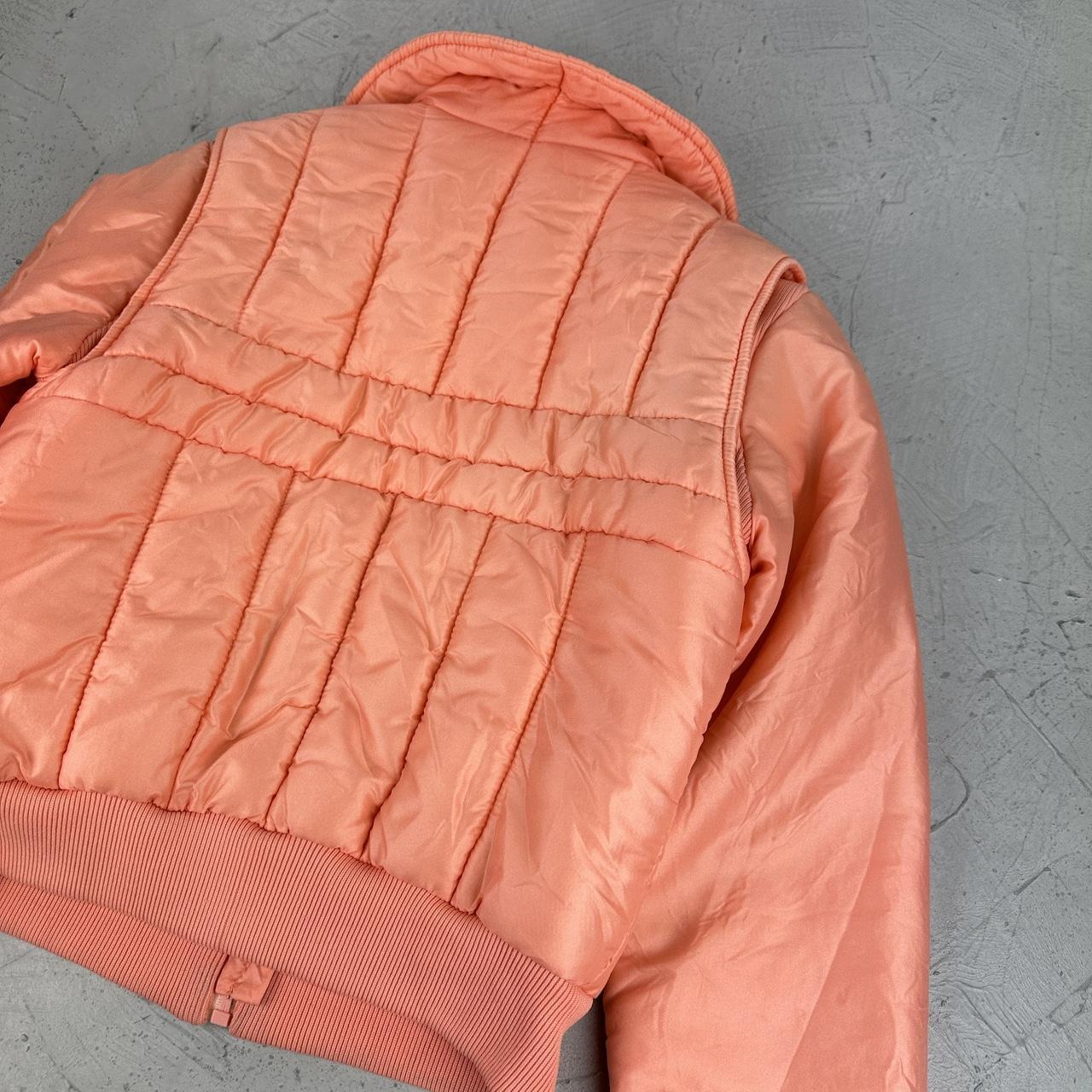 Salmon / Peach 80s vintage Ski Jacket - 6/8